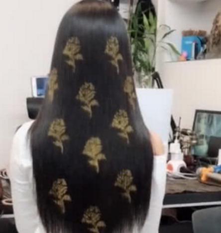 美女失恋去理发，染了一头玫瑰花秒变女巫，网友：心动了