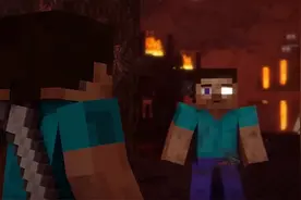 史蒂夫和HIM的大战 为了保护家园史蒂夫放弃了生命图片