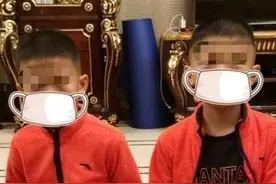 双胞胎熊孩子掰掉14台豪车车标，宝爸智慧的做法，却让车主消气了图片