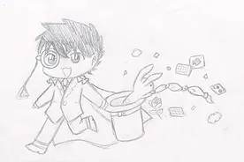 名柯抽象画，每一幅都让你怀疑人生，不得不佩服“小学生”的能力图片