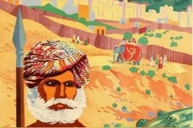 印度历史是这样描述中国的：本来是精神上的小老弟，现在翅膀硬了图片