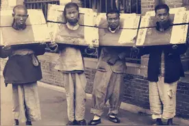 清末老照片：戴墨镜的县太爷，耳大面方的贵妇，太监相貌一言难尽图片