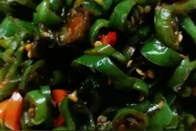 直击灵魂的一道下饭菜--爆炒线椒图片