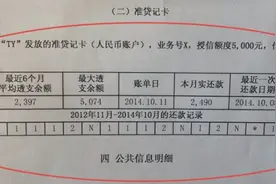 个人征信报告详解（我的征信还有救吗？）征信花了怎么办？图片