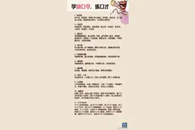 100个绕口令，练到舌头打结图片