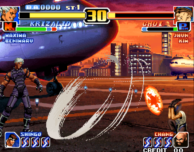 经典街机《拳皇》将BOSS必杀技完整吃下去，伤害到底有多恐怖