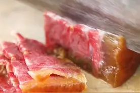 好吃地道的农家美食，腊肉炒萝卜干，吃完一口还想再吃一口！图片