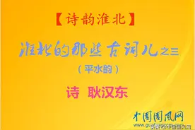 「诗韵淮北」临涣的那些古词儿之三 （诗 耿汉东）图片