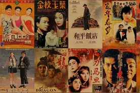 元华下楼、吕良伟跳舞、林家栋跨栏，他们是无法超越的经典镜头图片