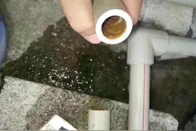 怎么巧妙清除水管里面的青苔？家用管道该怎么清理，长知识了图片