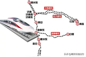 京沪高铁过山东图片