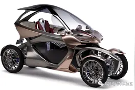 电动的？雅马哈新四轮专利图曝光图片