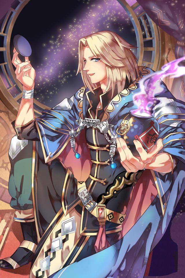 唯美国漫风格《三国罗曼史》游戏卡牌高清原画 女性版三国人物欣赏