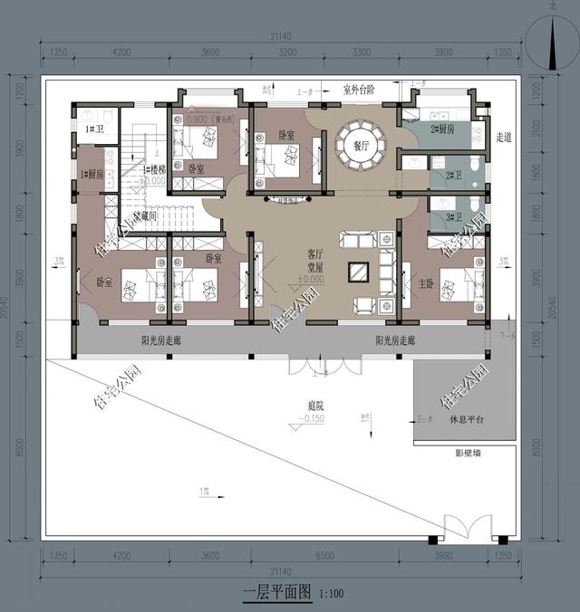 农村建个一层新中式小院，自住养老还能出租，花50万值吗？