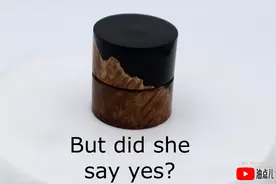 小伙用澳洲红尤加利瘿木做了一个首饰盒，最终赢得了女神的芳心图片