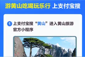 暑期黄山怎么玩？今起上支付宝搜“黄山”吃喝玩乐一条龙图片