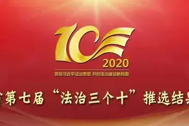 最全名单！河北省第七届“法治三个十”推选结果公布图片