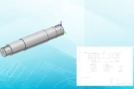 CAD制图教程：如何快速为3D模型生成2D图纸图片