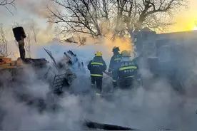 太谷一村民家院中起火，三只羊咩咩遭了殃图片