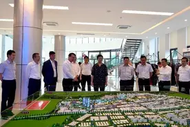 江苏省启东市党政代表团来汉中市西乡县考察指导苏陕协作工作图片