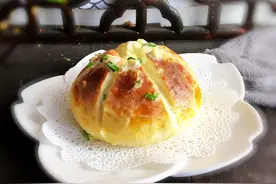 韩国流行的网红面包，原来只要把餐包加点料烤一烤，就是这么简单图片