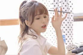 元气少女马尾辫加学生装写真照片图片