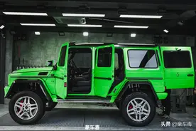 一般人不知道，奔驰大G还有4X4版本，高2m以上，超级越野巨无霸图片