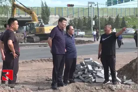 土左旗政协高度关注察素齐镇重点工程及防洪防汛工程建设图片
