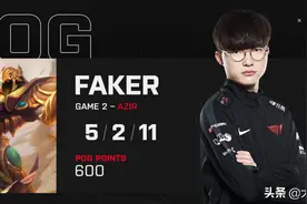 Faker也有失误的时候，比赛中手滑放大，玩家：查一下这个黄鸡图片