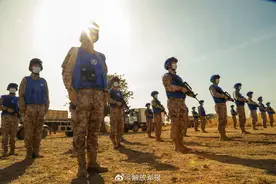 走起！带你看中国蓝盔真实演练画面图片