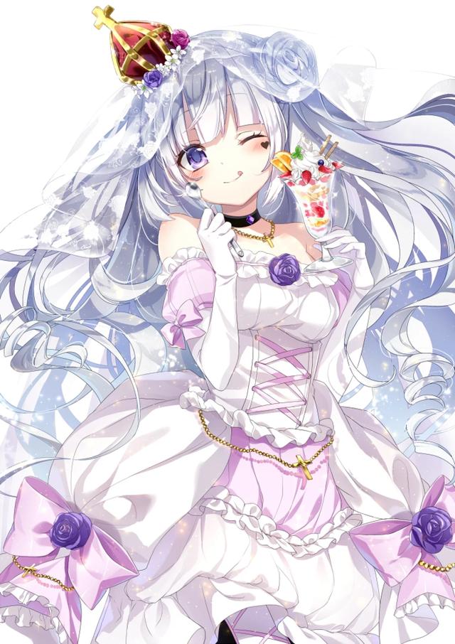 紫色系动漫美少女图集，话不多说，上车