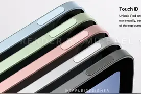 最新iPad系列曝光，iPadmini6采用侧边指纹解锁图片