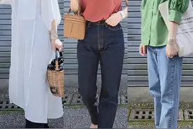 腿粗、腿不直的女生，别穿紧身裤了，这些裤装穿搭指南分享给你图片
