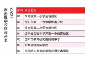 沈阳这个区2年建16所学校！包括省实验、126……图片
