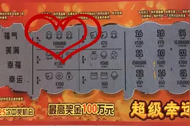 “超级幸运”！乌鲁木齐男子刮中10万元大奖：中奖是其次 乐趣第一图片