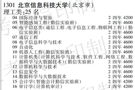 北京信息科技大学，工科见长的市属高校图片