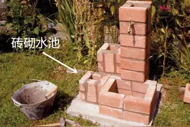 如果家里有庭院，一定不要错过这个设计，几块红砖就能搞定超实用图片