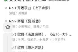 央视端午晚会节目单曝光，一句话点评17个节目图片