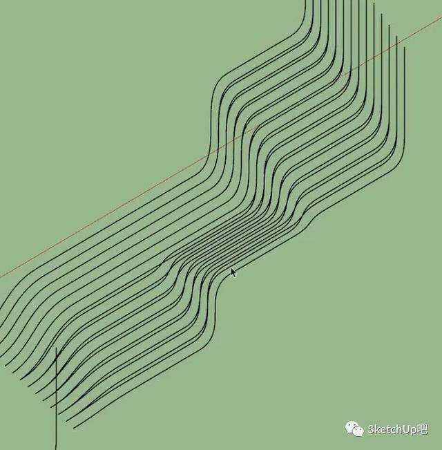 最浪的奇葩楼梯建模，SU依然轻松搞定？