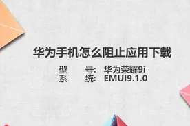 华为手机怎么阻止应用下载图片