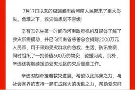 辛巴捐2000万，罗永浩捐100万，薇娅捐200万，李佳琦捐100万图片