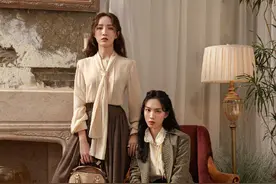 王霏霏孟佳合体拍摄最新大片，姐妹装造型又酷又美图片