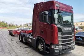 带你看看95万的斯堪尼亚S500有多牛，这才是旗舰卡车该有的样子！图片