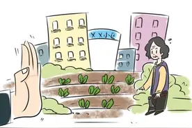 【民法典在身边】小区绿化种菜，违法吗？图片