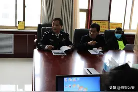 白银市公安局对白银矿冶职业技术学院 留学生开展法律法规宣传教育图片