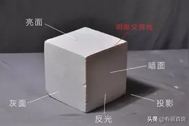 素描入门课（6）明暗关系 两大部 三大面 五大调子你知道多少图片