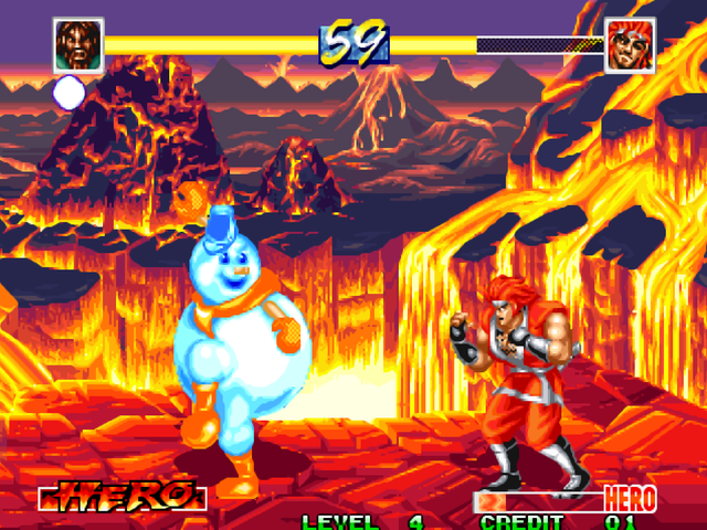 经典街机《世界英雄》极度残忍的必杀技，让人无法释怀的秘密花园