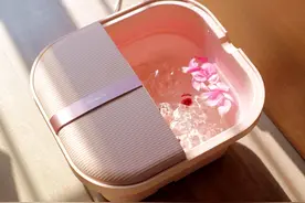 「冬天泡脚不再冷」乐伽折叠足浴盆体验图片