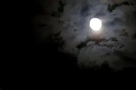 十五的月亮，照在城市，照在田野。不落地月亮，在我心间图片