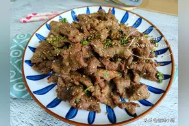 自打牛肉换这方法做，我家儿子白嘴都能吃一盘，这星期都吃4回了图片